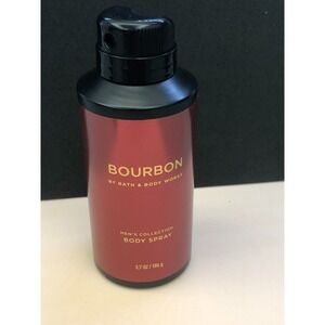 Bath & Body Works "BOURBON" ~ Men's Collection, Body Spray 3.7 oz